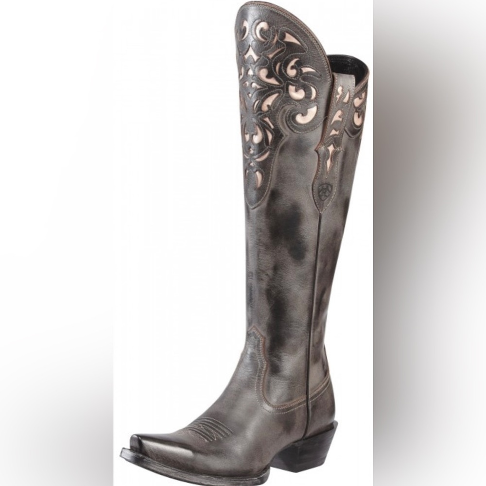Ariat knee high Hacienda boot